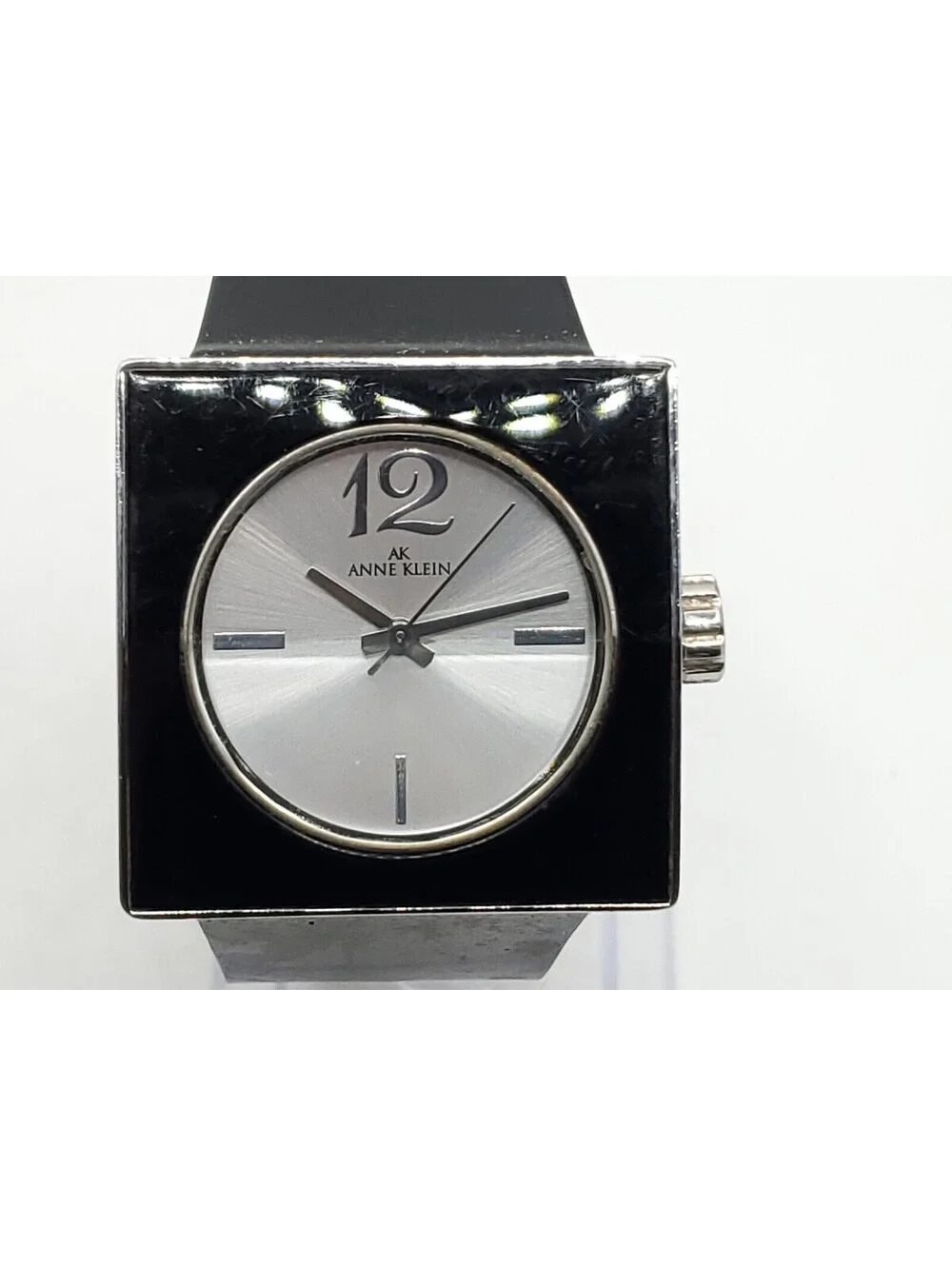 Anne Klein Watch Women New Battery Silver Dial 34mm